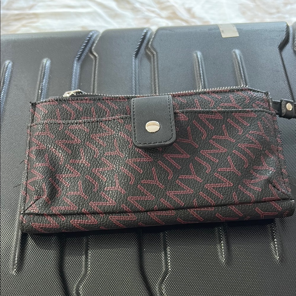 Black and Red NY Logo Wallet offer three for ten when bundle two two